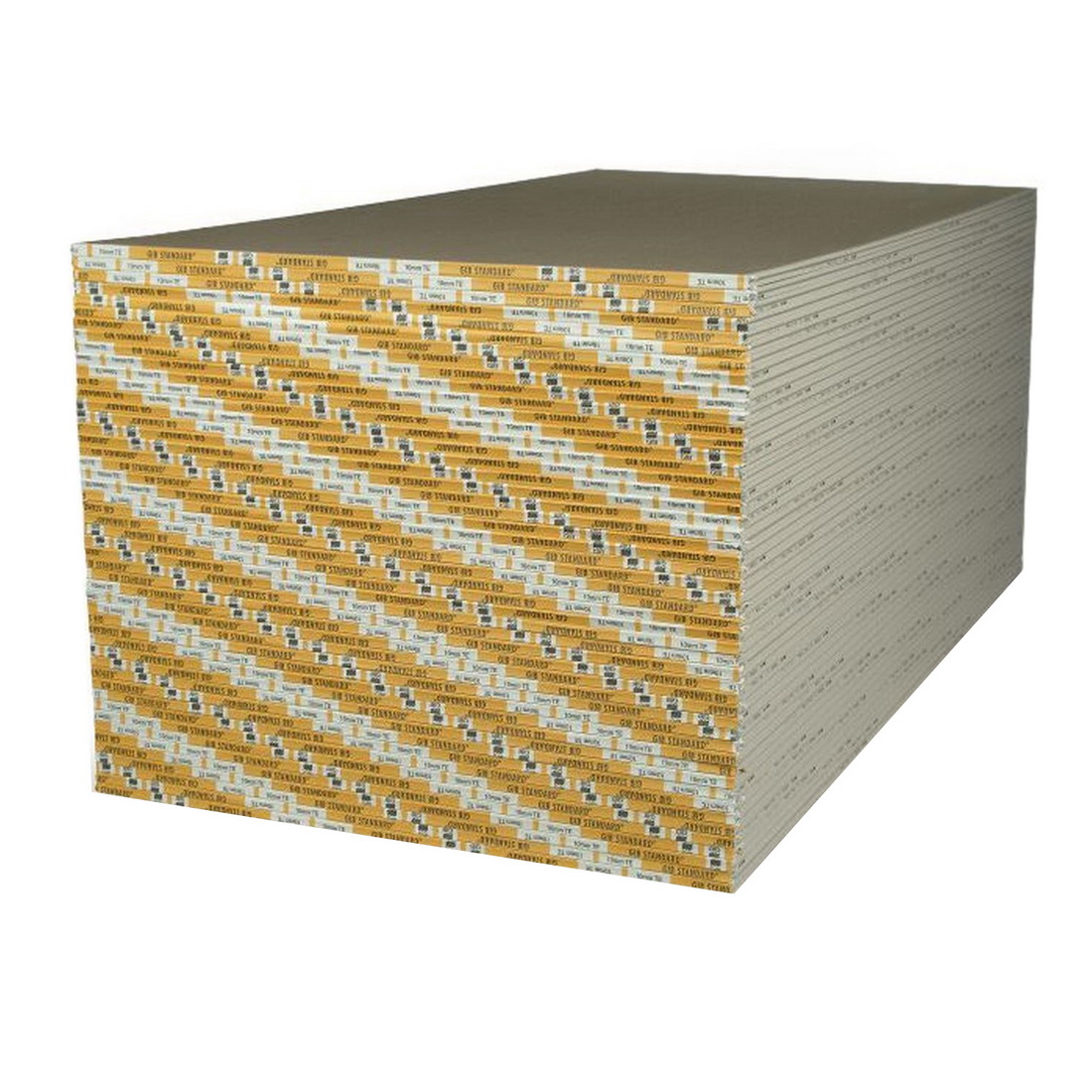 Standard Taper/Square Edge Plasterboard 4800 x 1200 x 10mm 12487 Standard Taper/Square Edge Plasterboard 4800 x 1200 x 10mm 12487