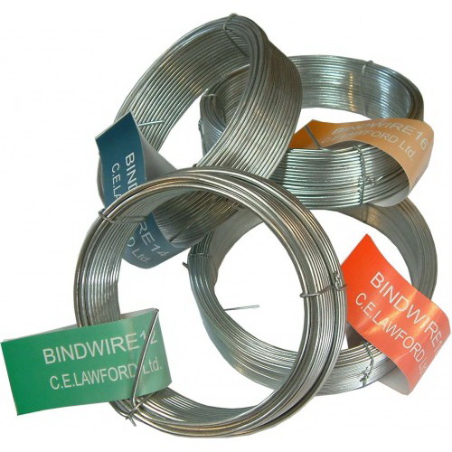 Binding Wire 16G 1/2kg Coil Galvanised Yellow Binding Wire 16G 1/2kg Coil Galvanised Yellow