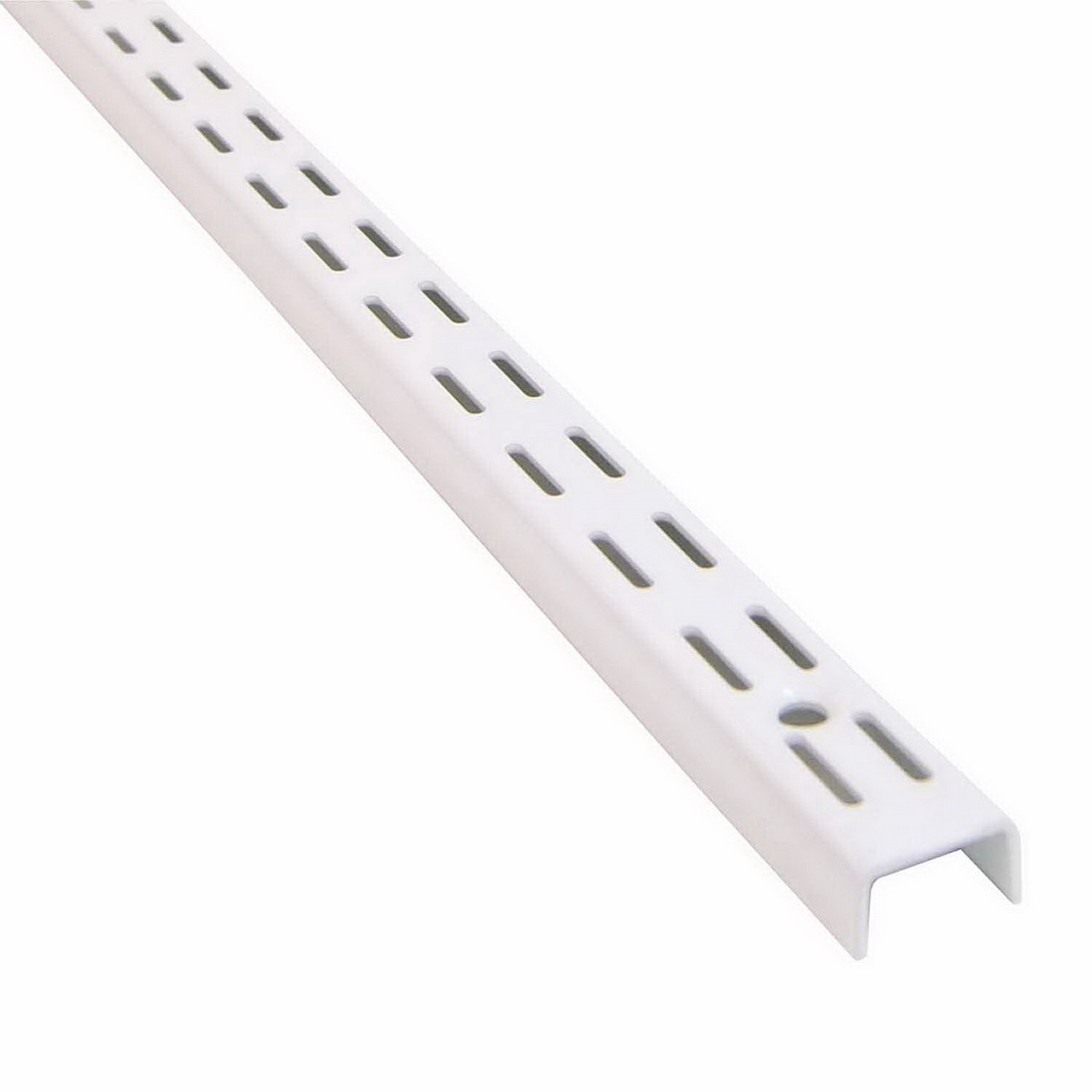 Sims Topself Twin Track Upright Wall Strip 1980mm x 25mm White TTU198W Sims Topself Twin Track Upright Wall Strip 1980mm x 25mm White TTU198W