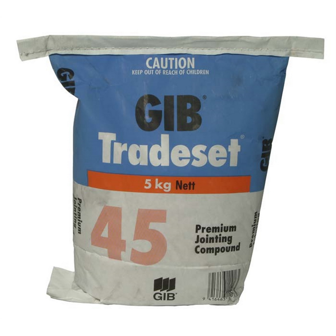 Tradeset 45 Setting Jointing Compound 5 kg Bag 11916 Tradeset 45 Setting Jointing Compound 5 kg Bag 11916