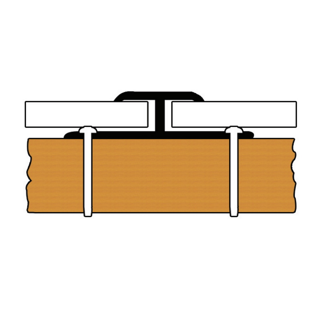 Holdfast Slimline PVC Jointer 12.5 x 2400mm White 63724260 Holdfast Slimline PVC Jointer 12.5 x 2400mm White 63724260
