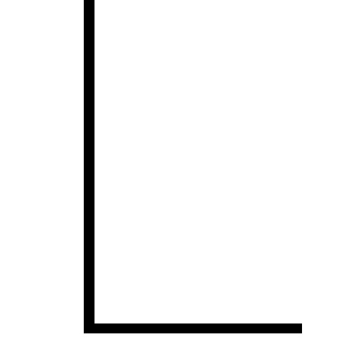 PVC 90 Degree Angle White 10mm x 2.4m PVC 90 Degree Angle White 10mm x 2.4m