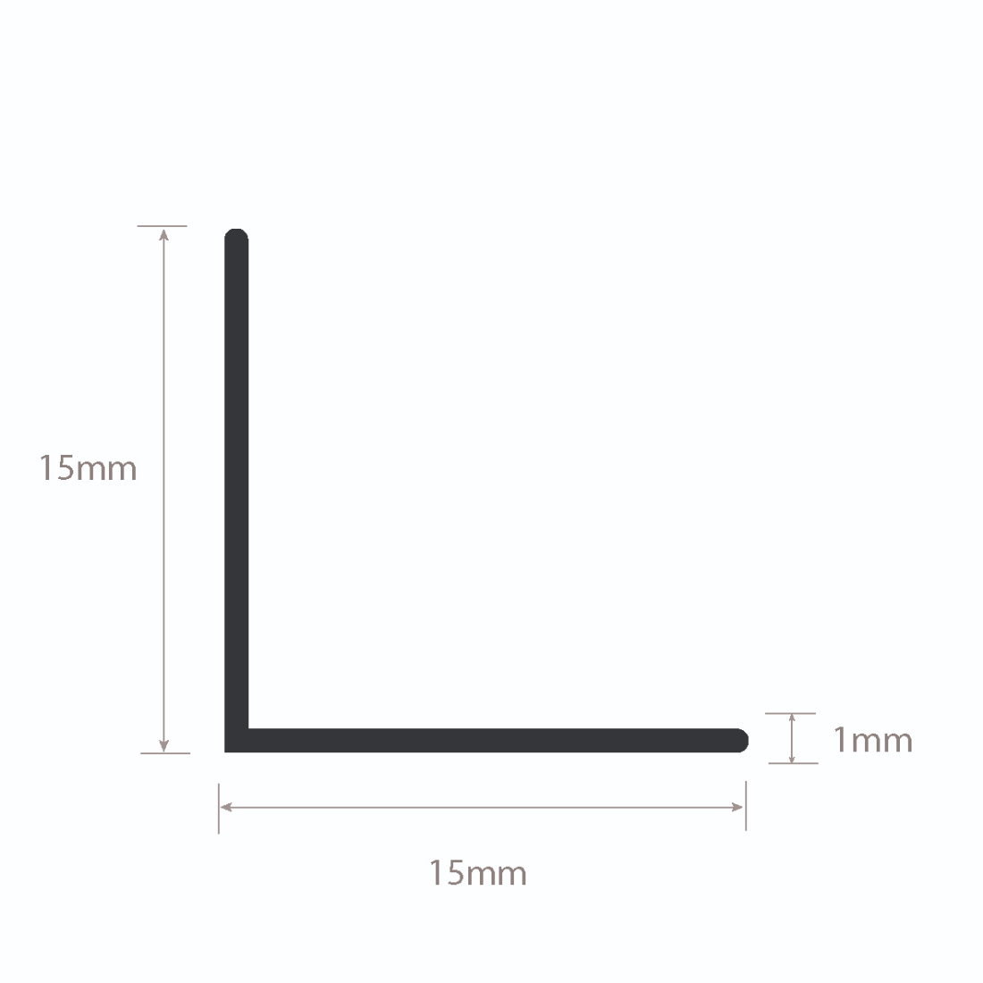 PVC 90 Degree Angle White 15mm x 2.4m 10 Pack PVC 90 Degree Angle White 15mm x 2.4m 10 Pack