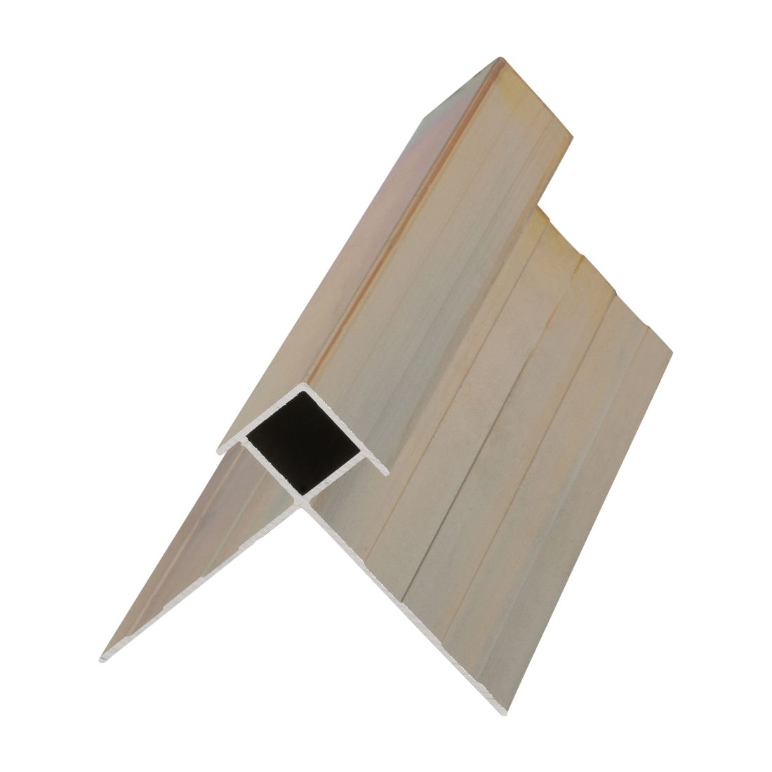 Stria Aluminium External Box Corner With Wings 3000mm Stria Aluminium External Box Corner With Wings 3000mm