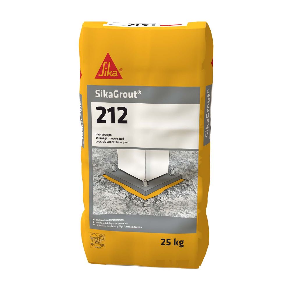 SikaGrout-212 Pourable Cementitious Grout 25kg 446312 | PlaceMakers NZ