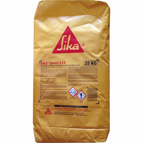 SikaGrout-212 Pourable Cementitious Grout 25kg 446312 SikaGrout-212 Pourable Cementitious Grout 25kg 446312