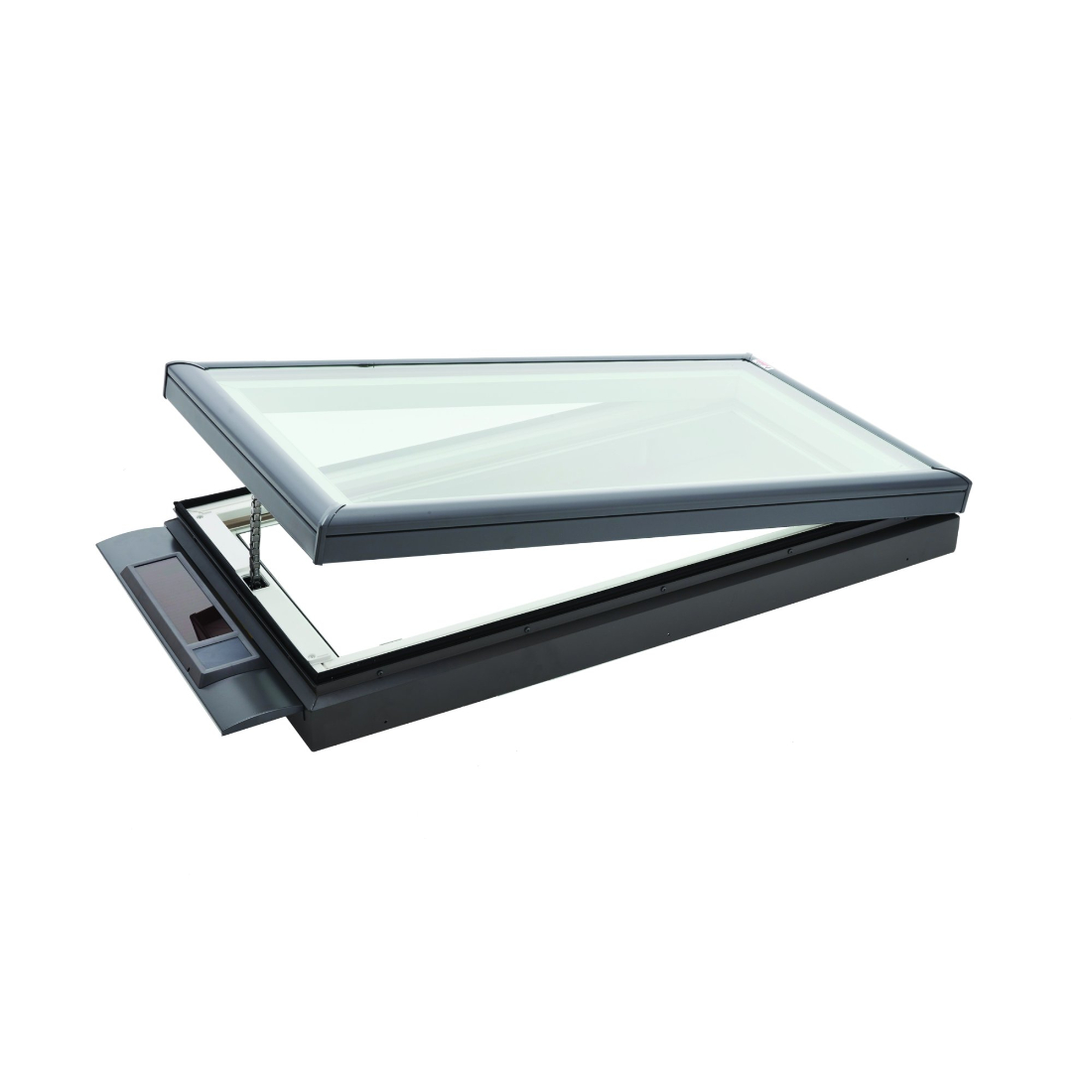 Low Pitch Solar Opening Skylight 1302 x 1302mm Low Pitch Solar Opening Skylight 1302 x 1302mm