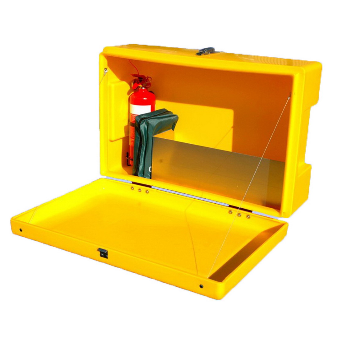Site & Safety Box 650 x 420 x 220mm Polyethylene Site & Safety Box 650 x 420 x 220mm Polyethylene