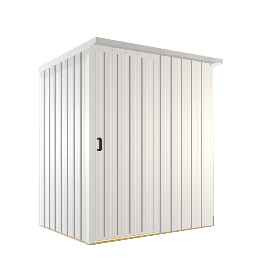 Kiwi Zinc Kitset Garden Shed Locker 1.71 x 1.21 x 1.975 Kiwi Zinc Kitset Garden Shed Locker 1.71 x 1.21 x 1.975
