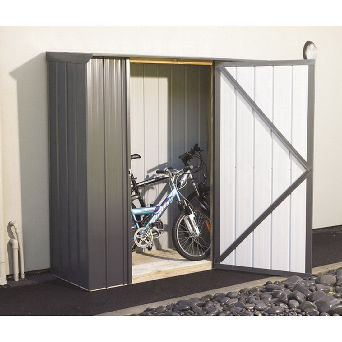 fortress kitset garden shed tuf locker 1.81 x 0.685m