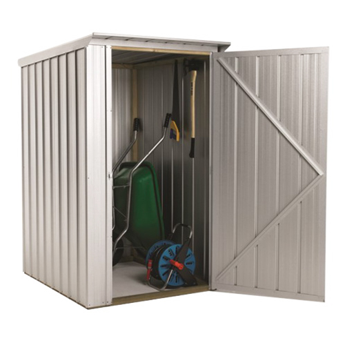 Fortress Zinc Kitset Garden Shed 1.14 x 1.355 x 1.975m Kitset Metal