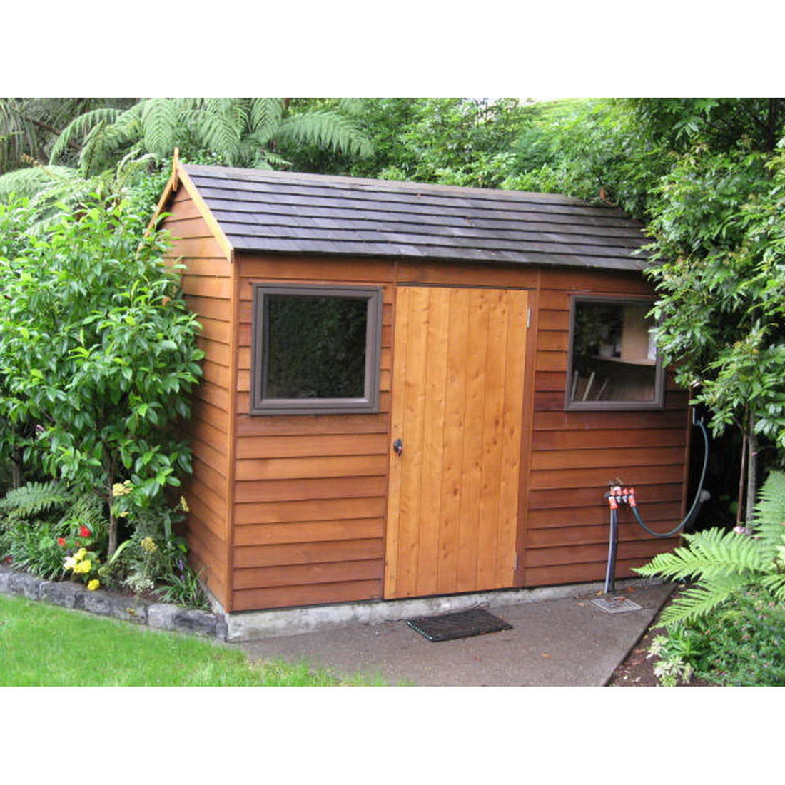Montrose Kitset Garden Timber Shed Colorsteel Roof 3 x 2.5m Montrose Kitset Garden Timber Shed Colorsteel Roof 3 x 2.5m