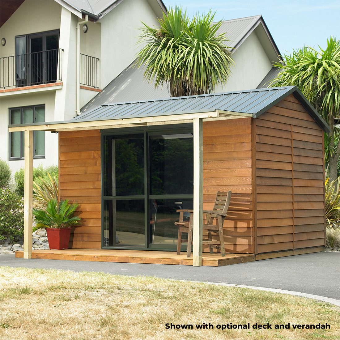 Urban Cabin Kitset Garden Timber Shed 3.6 x 2.5m