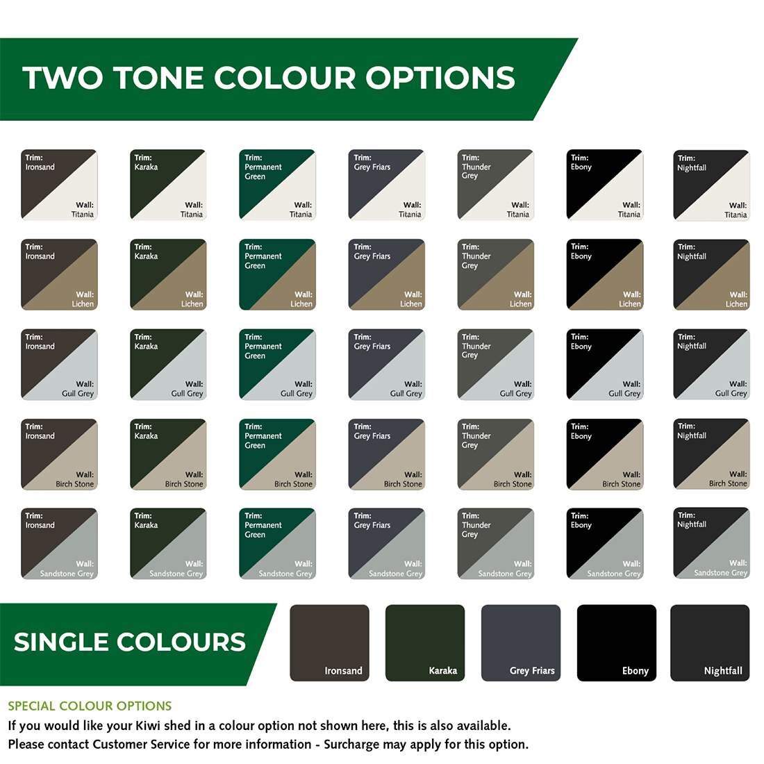 Kiwi Colour Kitset Garden Shed 3.38 x 2.545 x 2.11m
