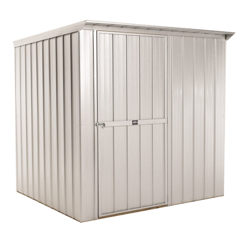 fortress zinc kitset garden shed 1.97m x 1.69m x 1.975m
