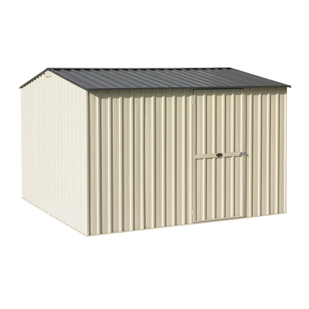 3030 x 3030 x 1830-2090mm gable roof boxed garden shed