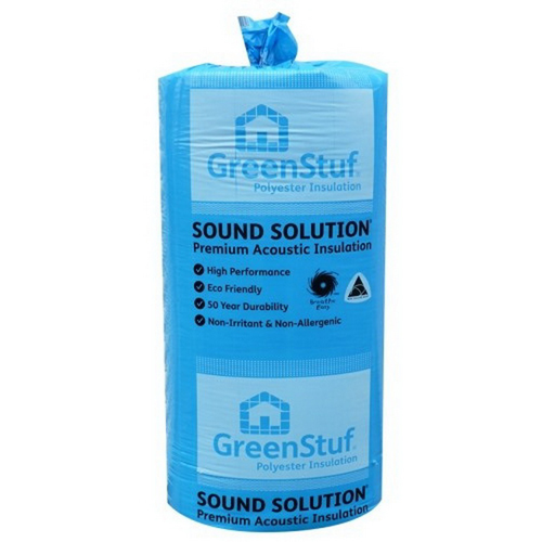 GreenStuf Sound Solution Roll 580 x 1078 x 90 mm 25 sq-m PQSSR58 GreenStuf Sound Solution Roll 580 x 1078 x 90 mm 25 sq-m PQSSR58
