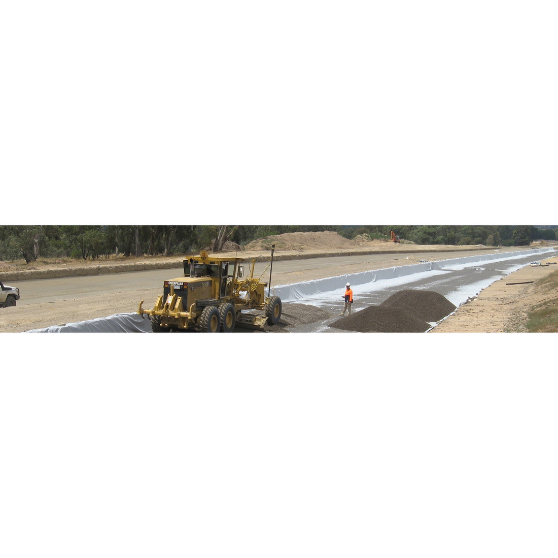 4x100m 125 Micron A14 Nonwoven Geotextile Mudstop 4x100m 125 Micron A14 Nonwoven Geotextile Mudstop
