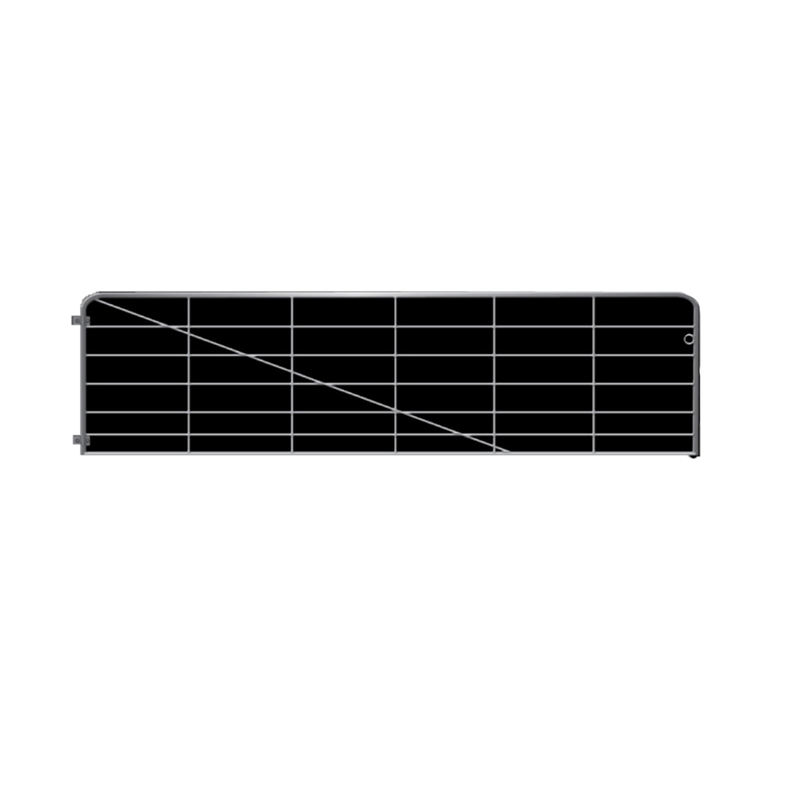 Tru-Test Medium Barred Gate 3.66 x 1.05m Hot Dip Galvanised Steel 873048 Tru-Test Medium Barred Gate 3.66 x 1.05m Hot Dip Galvanised Steel 873048