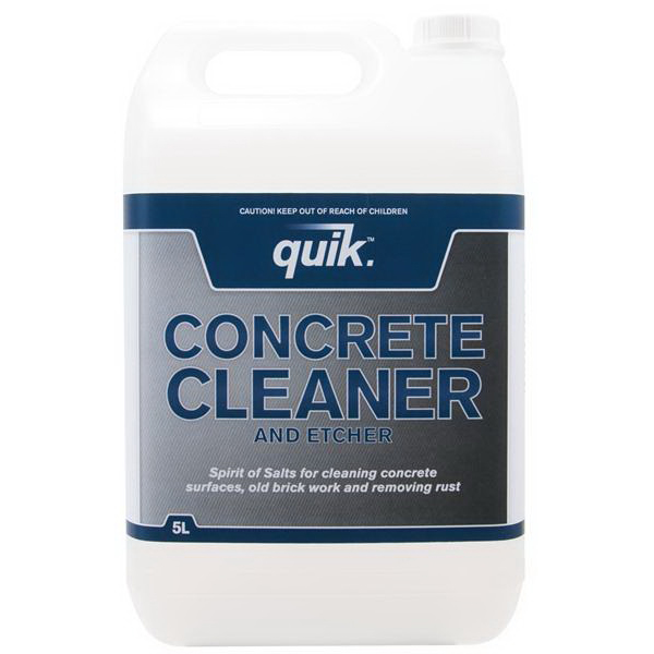 Quick Spirits of Salts Concrete Cleaner 5L QKSOS5L Quick Spirits of Salts Concrete Cleaner 5L QKSOS5L