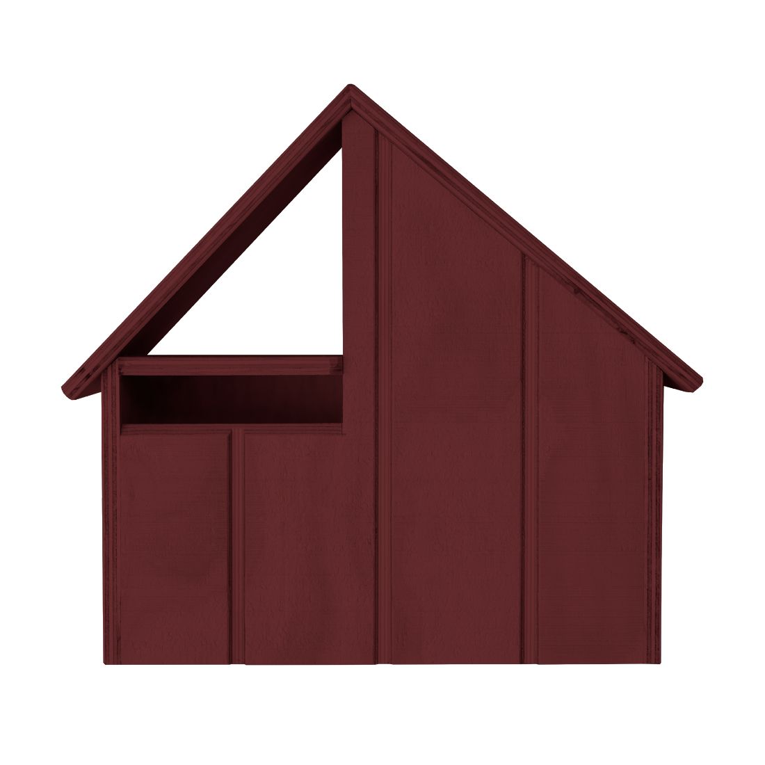 Chateau Wooden Letterbox Redwood Chateau Wooden Letterbox Redwood