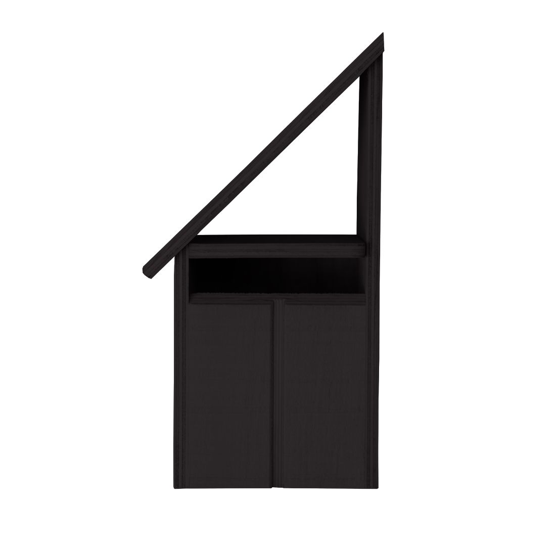 Hutt Letterbox Left Hand Dark Brown Hutt Letterbox Left Hand Dark Brown
