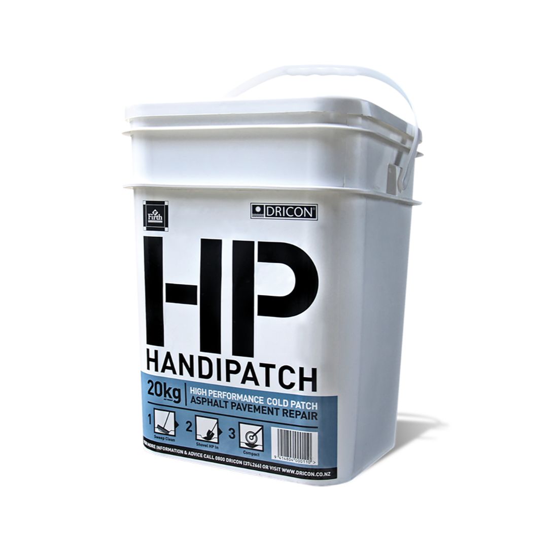 HandiPatch Asphalt Pavement Repair 20kg Bucket HP20 HandiPatch Asphalt Pavement Repair 20kg Bucket HP20