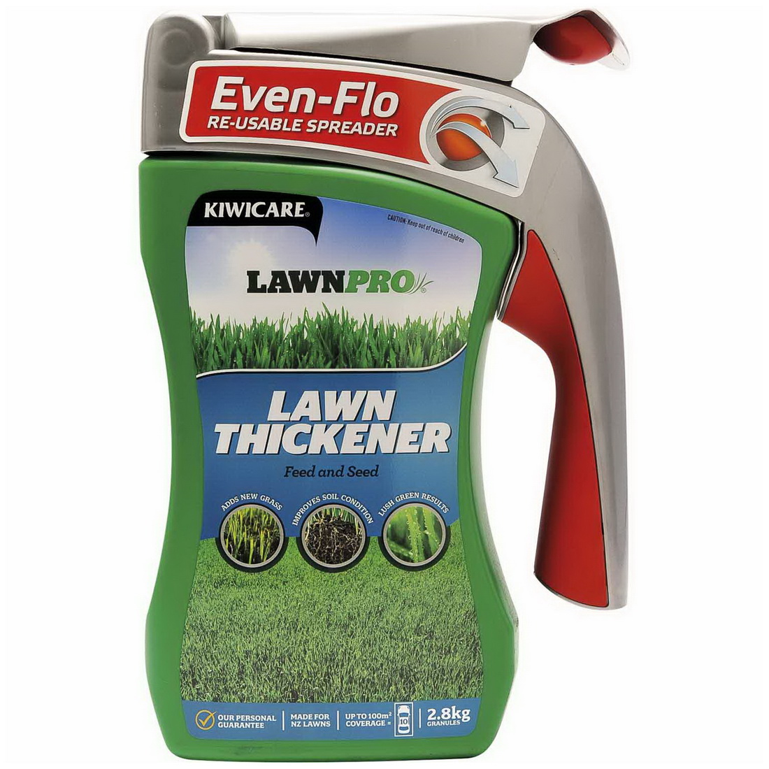 LawnPro Lawn Thickener Lawn Fertilizer/Seeds Refill 2.8 kg G42016 LawnPro Lawn Thickener Lawn Fertilizer/Seeds Refill 2.8 kg G42016