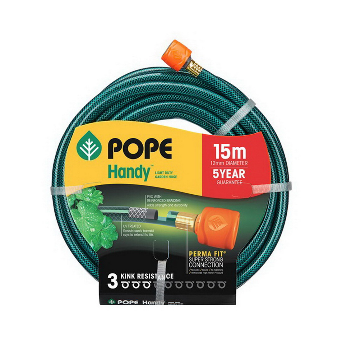 Handy Tap Ready Fitted Garden Hose 12mm Diameter x 15m Handy Tap Ready Fitted Garden Hose 12mm Diameter x 15m