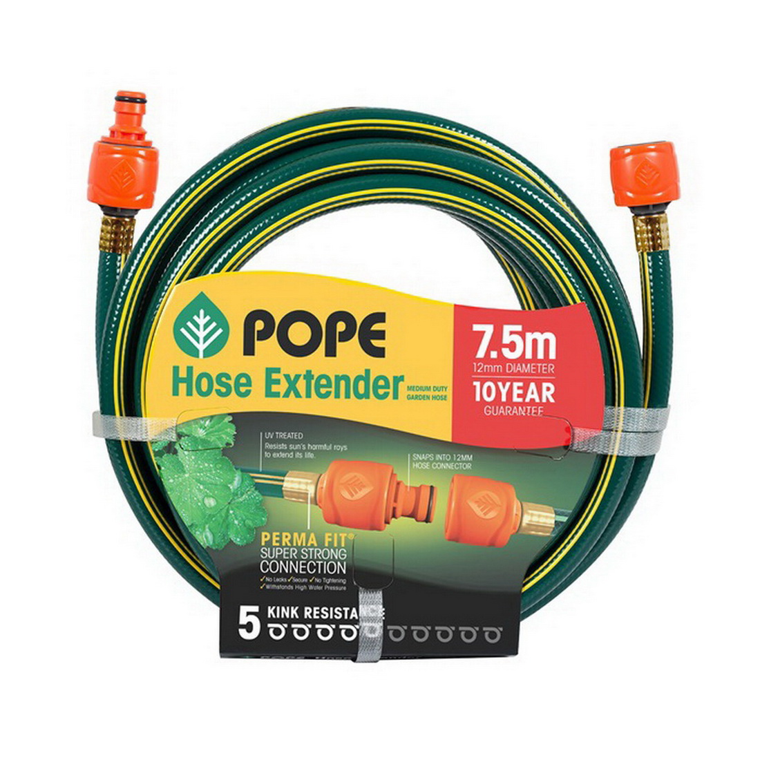 Tap Ready Fitted Hose Extender 12mm x 7.5m Tap Ready Fitted Hose Extender 12mm x 7.5m