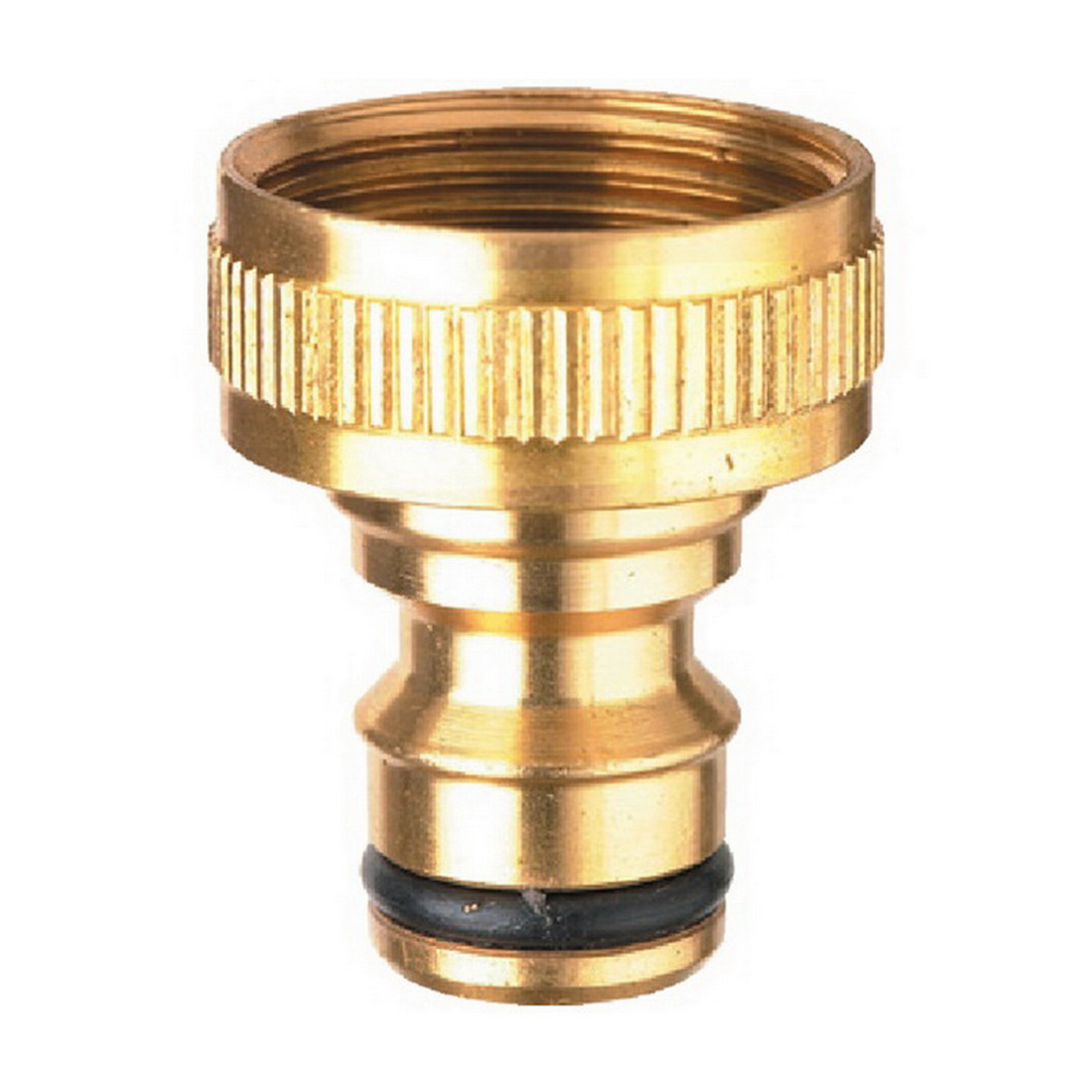 Brass Tap Adaptor Snap On 12mm Connection x 25mm Brass Tap Adaptor Snap On 12mm Connection x 25mm