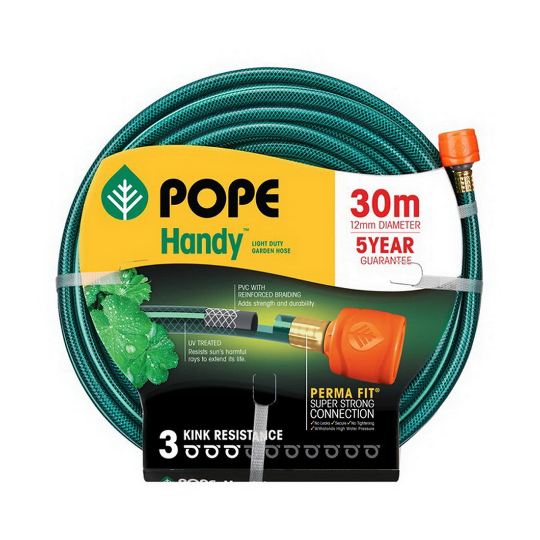 Handy Tap Ready Fitted Garden Hose 12mm Diameter x 30m Handy Tap Ready Fitted Garden Hose 12mm Diameter x 30m