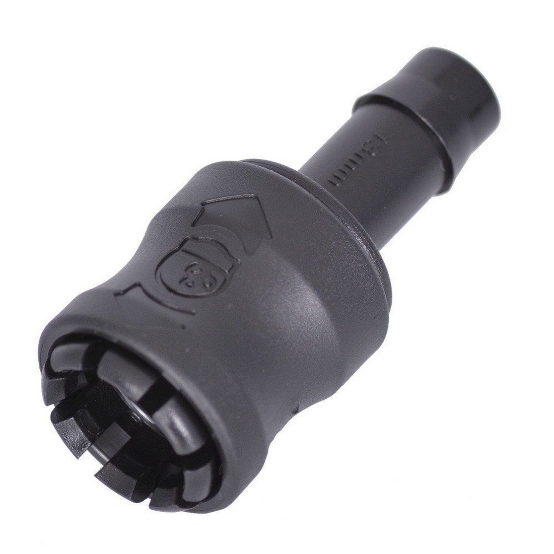 Lateral Fittings Snap On Hose Connector 13mm Barb Polypropylene SOC13BC Lateral Fittings Snap On Hose Connector 13mm Barb Polypropylene SOC13BC