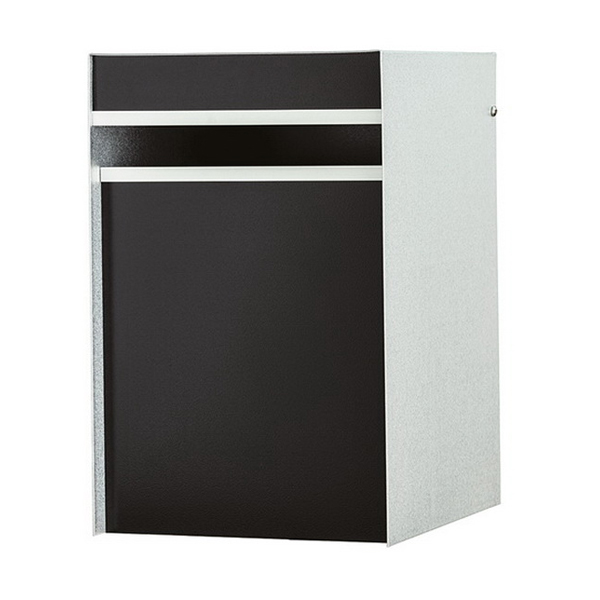 Designer Back Open Letter Box 250 x 300 x 390 in Full Black DLBFULLBLK Designer Back Open Letter Box 250 x 300 x 390 in Full Black DLBFULLBLK
