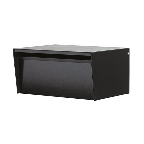 Metro Back Open Letter Box 390 x 290 x 190 in Full Black METROBOFULLBLK Metro Back Open Letter Box 390 x 290 x 190 in Full Black METROBOFULLBLK
