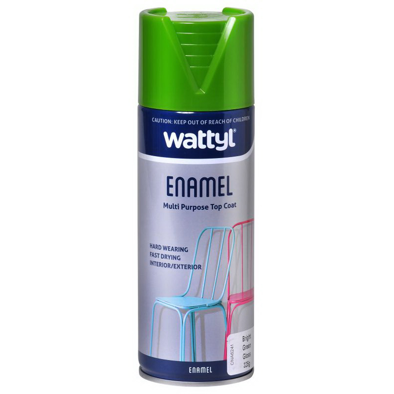 Enamel Aerosol Spray Paint 325g Bright Green CNA6241 Enamel Aerosol Spray Paint 325g Bright Green CNA6241