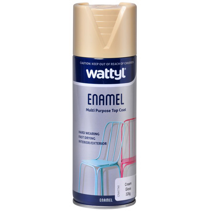 Enamel Aerosol Spray Paint 325g Cream CNA7741 Enamel Aerosol Spray Paint 325g Cream CNA7741
