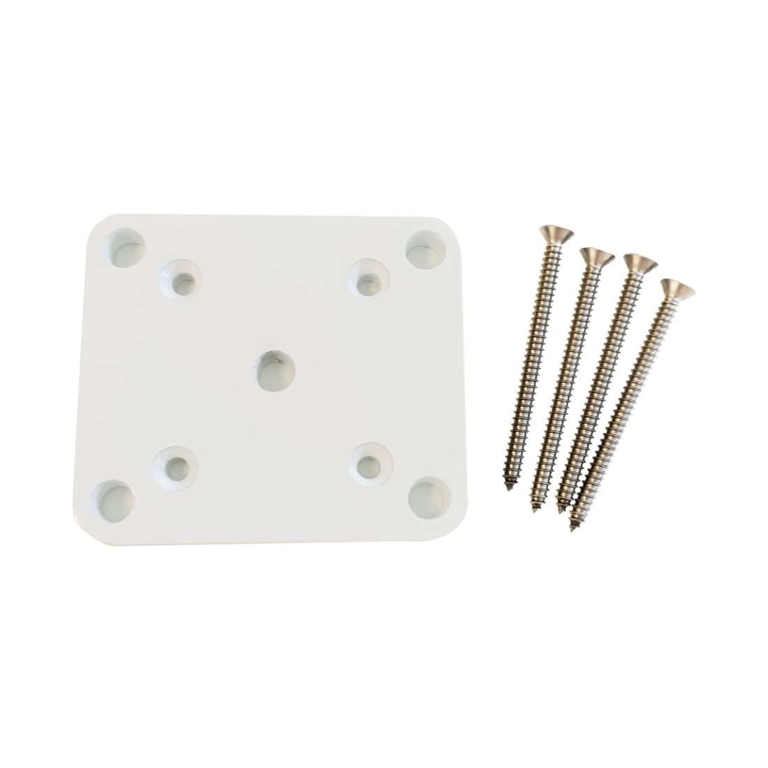 Base Plate Set White 50 x 50mm ELI-BASE-WHT-PLT50 Base Plate Set White 50 x 50mm ELI-BASE-WHT-PLT50