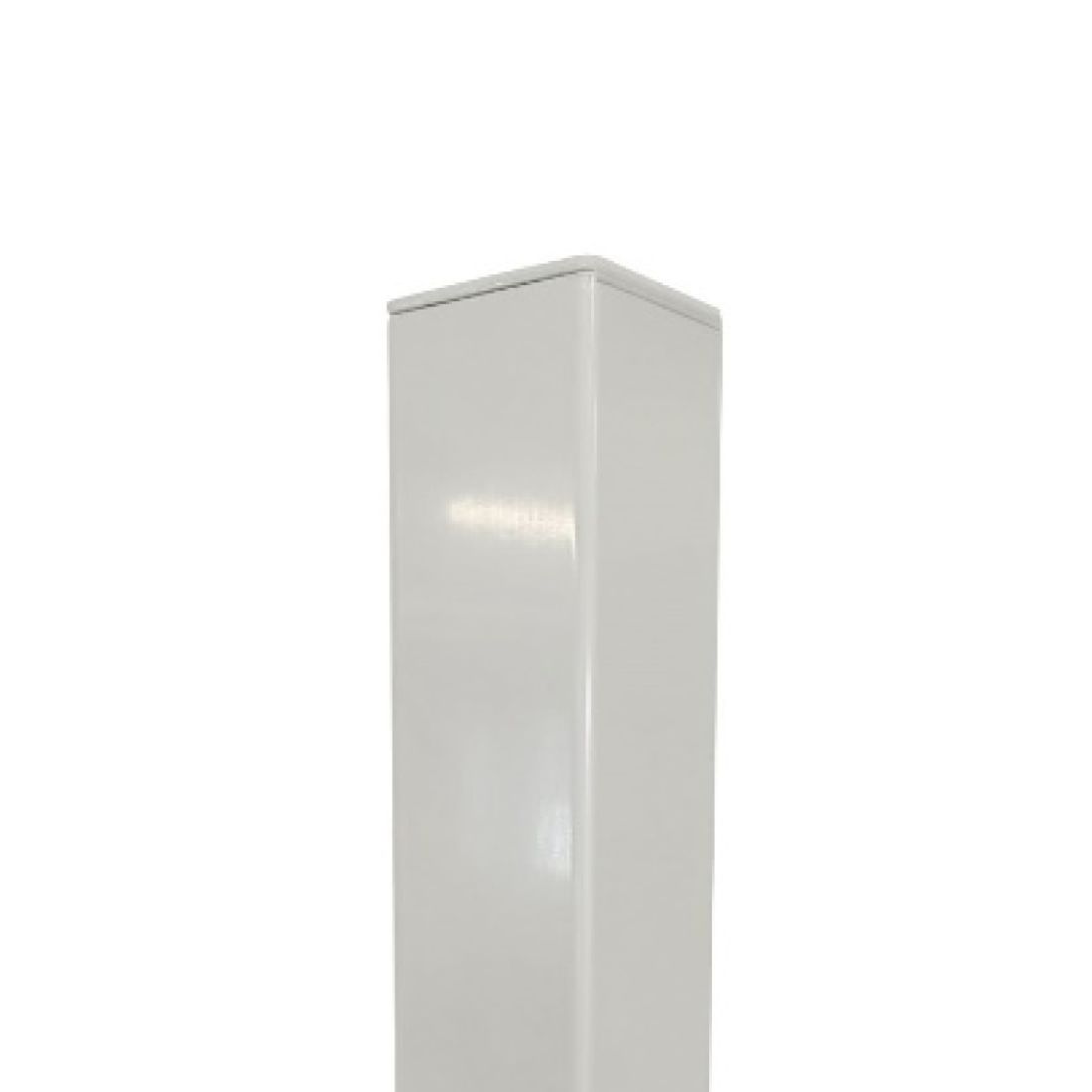 Standard Aluminium Post White 2400 x 50 x 50mm ELI-POST-WHT-245050 Standard Aluminium Post White 2400 x 50 x 50mm ELI-POST-WHT-245050