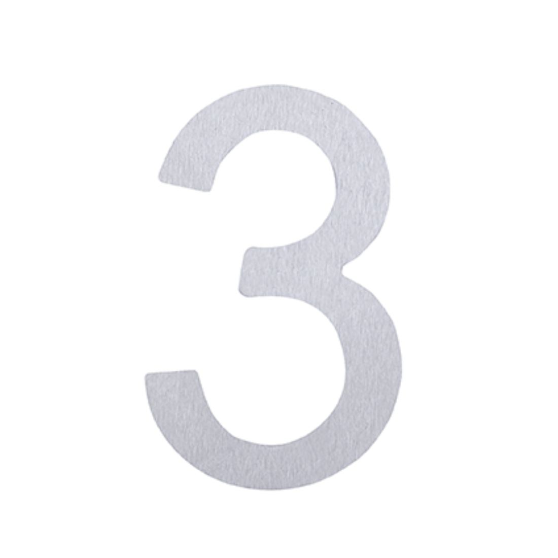 Adhesive Number 3 Stainless Steel 76mm 5367-3-SS Adhesive Number 3 Stainless Steel 76mm 5367-3-SS