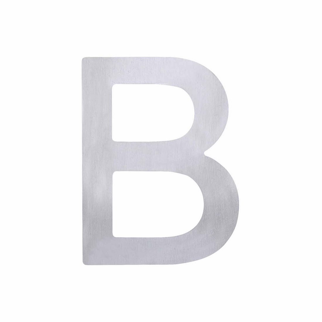 Elements Hardware Adhesive Letter B Stainless Steel 75mm 5371-B-SS Elements Hardware Adhesive Letter B Stainless Steel 75mm 5371-B-SS