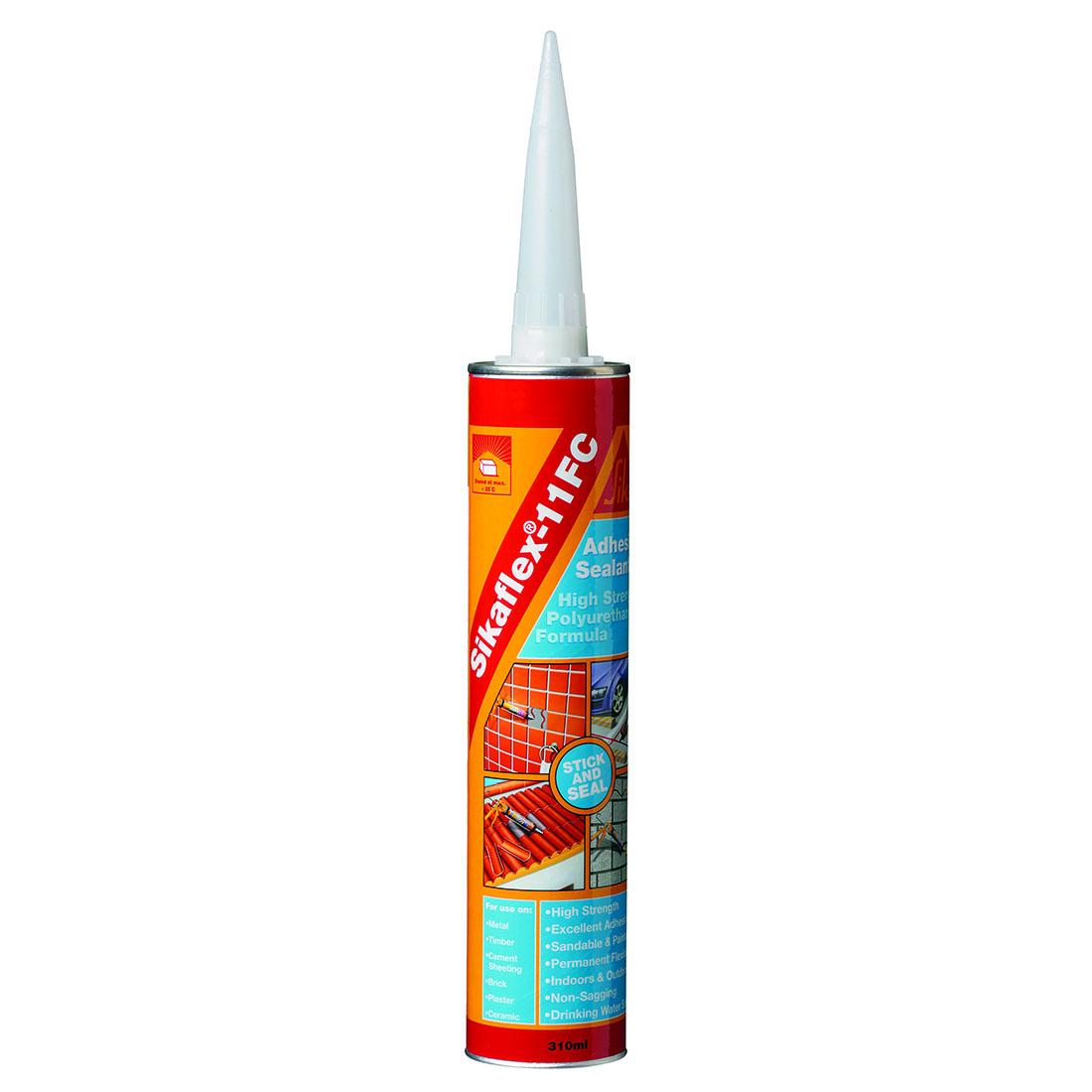 Sikaflex 11FC Concrete Grey 310ml Joint Sealant and