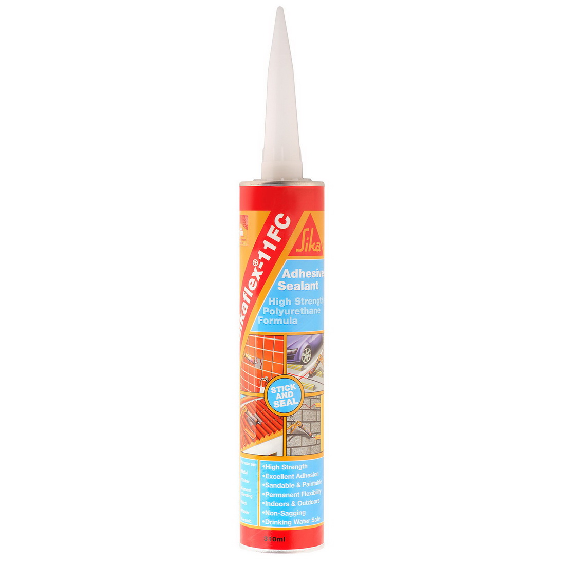 Sikaflex 11FC White 310ml Joint Sealant and Adhesive Sikaflex 11FC White 310ml Joint Sealant and Adhesive