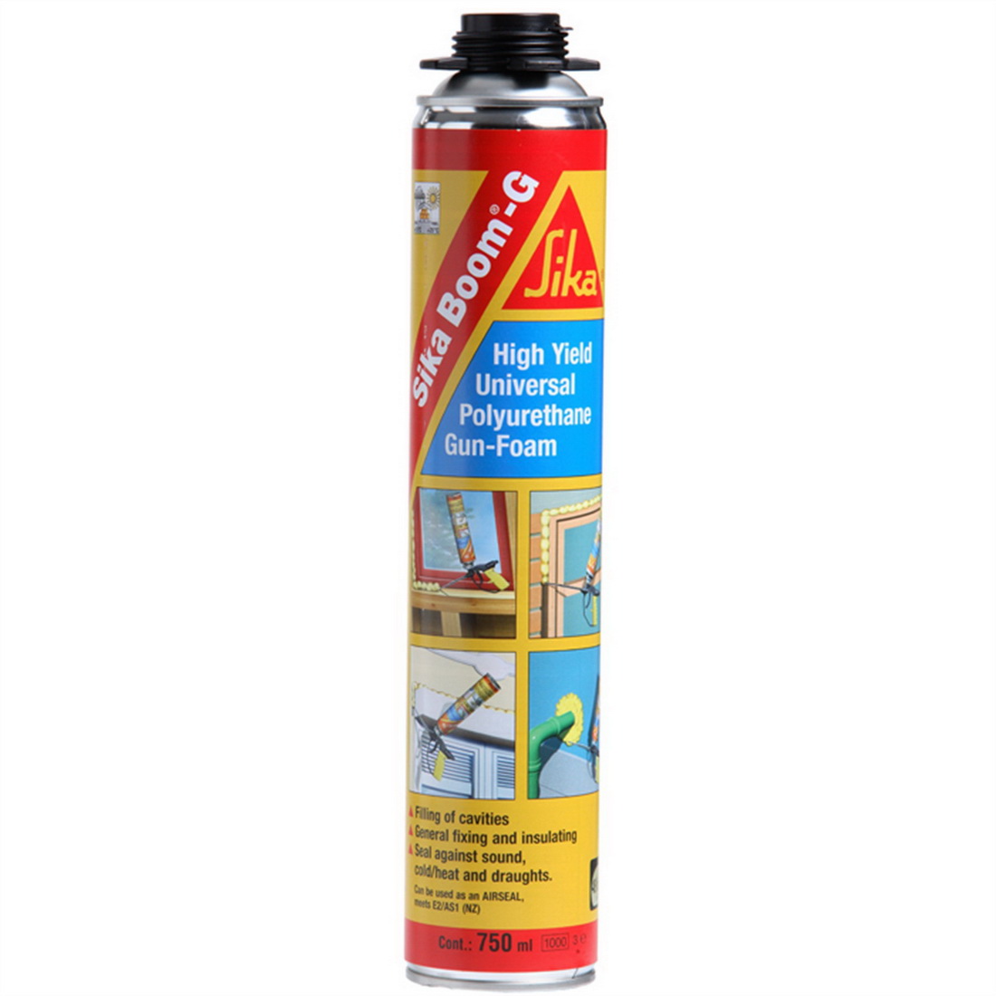 Boom G Dispenser Gun Blister Pack Foam Light Yellow Boom G Dispenser Gun Blister Pack Foam Light Yellow