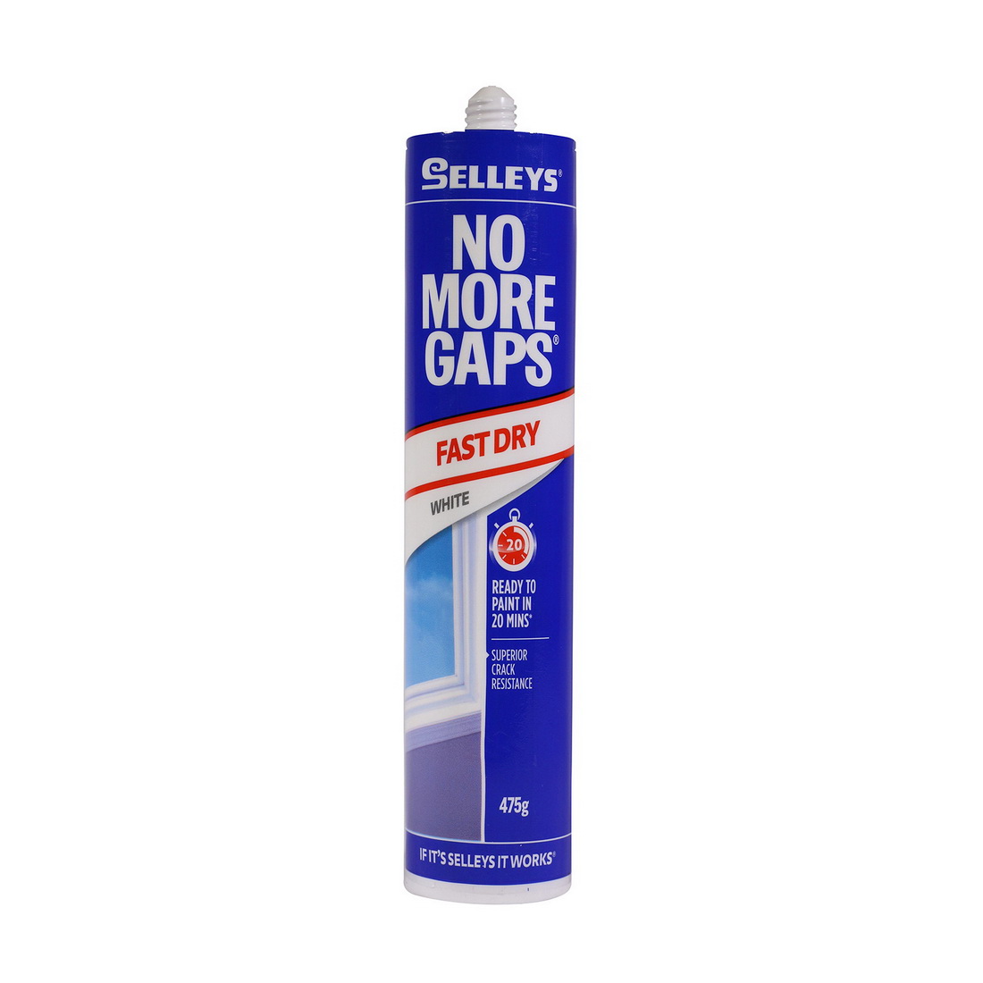 No More Gaps 475g Fast Dry Gap Filler White No More Gaps 475g Fast Dry Gap Filler White