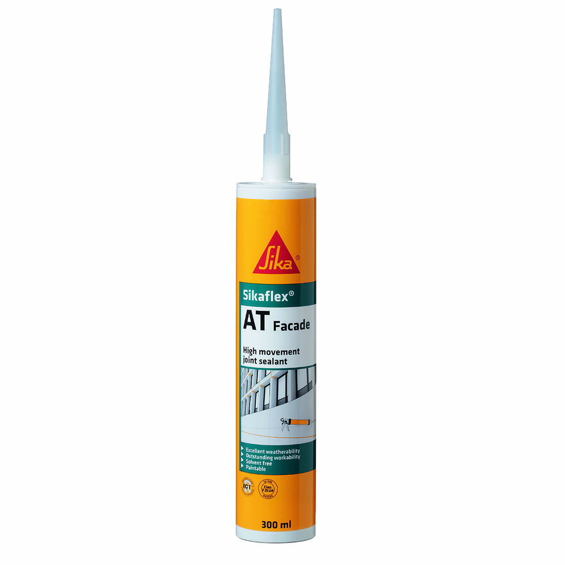 Sikaflex AT Facade Grey 300ml Movement Joint Sealant Sikaflex AT Facade Grey 300ml Movement Joint Sealant