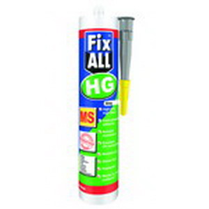 FixALL High Tack Ms Adhesive Grey Cartridge 465g FixALL High Tack Ms Adhesive Grey Cartridge 465g