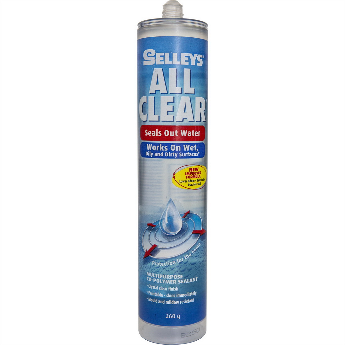 All Clear 260g Multi-Purpose Sealant 930069712385501 All Clear 260g Multi-Purpose Sealant 930069712385501