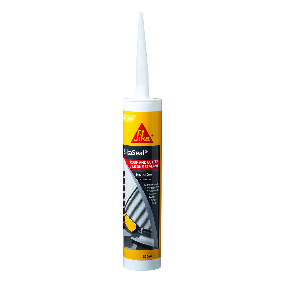 SikaSeal Roof and Gutter 300ml Translucent 502813 SikaSeal Roof and Gutter 300ml Translucent 502813