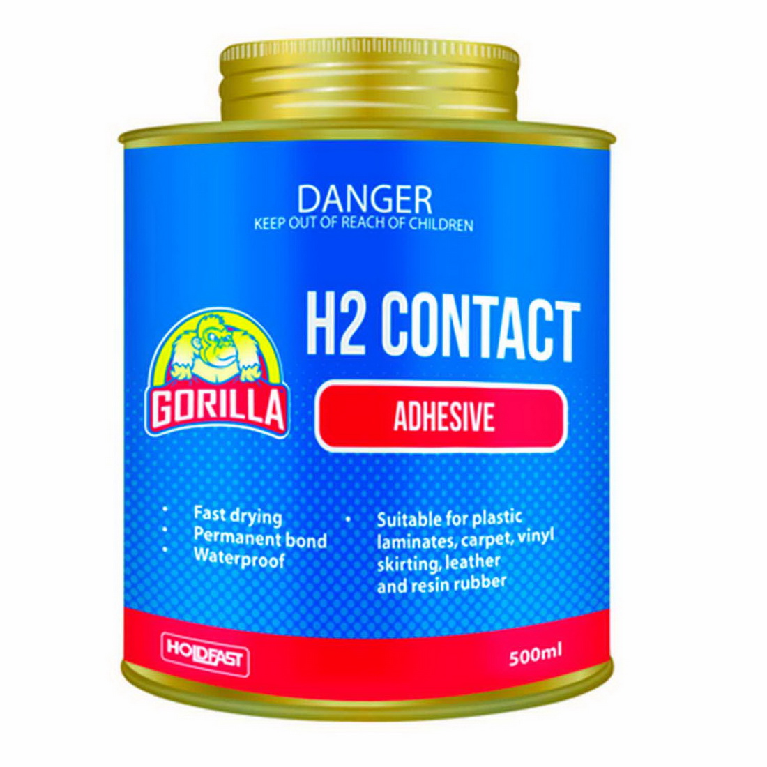 H2 Contact Adhesive with Brush 250ml H2 Contact Adhesive with Brush 250ml